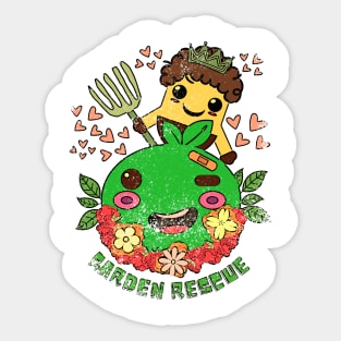 Gardening - Garden Rescue, worn Sticker